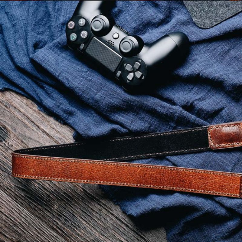 Extra Thick Leather Camera Strap for Durability and Comfort