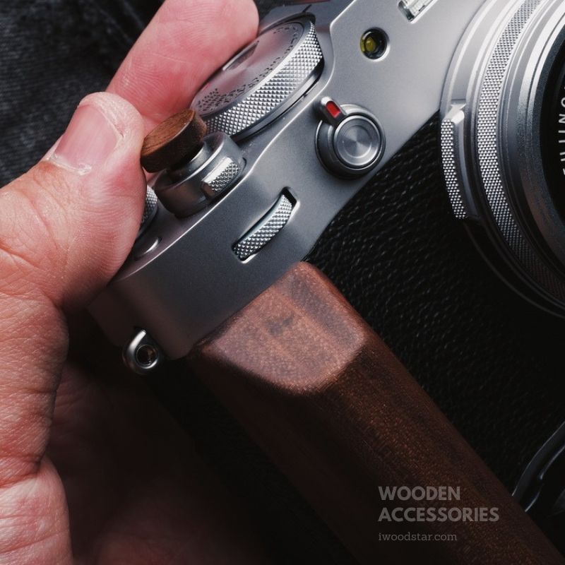 Fuji X-100V Hand Grip (X100V) - iWoodStore