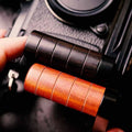 Fuji X - E3 Wooden Hand Grip Rounded (XE3) - iWoodStore