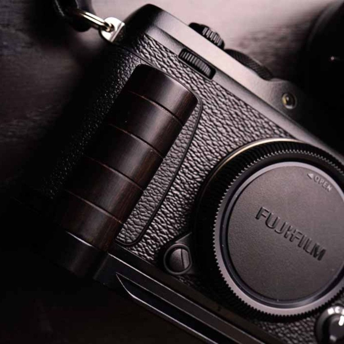富士 X-E3 木製ハンドグリップ ラウンド型 (XE3)