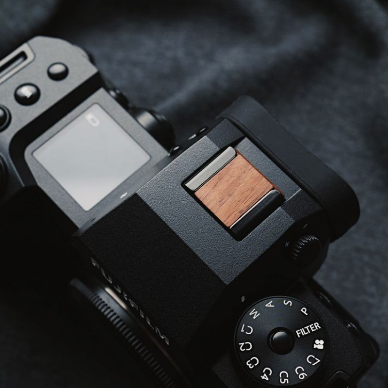 Fuji X-T30II X-H2s XH2 Hot Shoe Cover Wood (XT30II XH2s) 📷