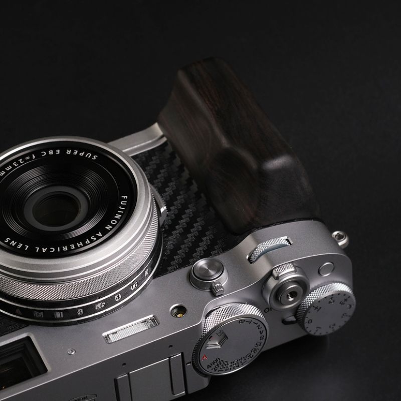 Kamerar Fujifilm X-100T X-100S X-100 Rosewood Hand Grip Kamerar Fujifilm X-100T X-100S X-100 Rosewood Hand Grip