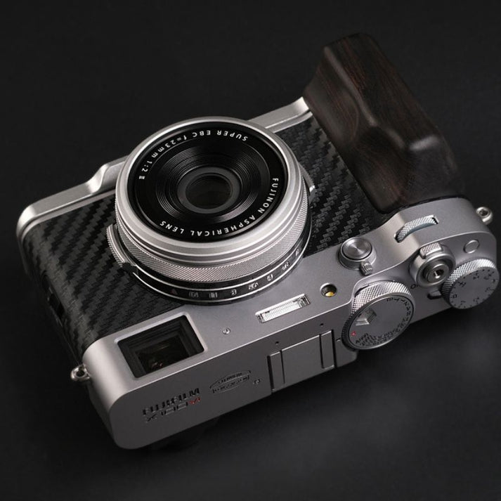 Fuji X100VI Grip 📷 Wooden Handle for X100V Series Cameras