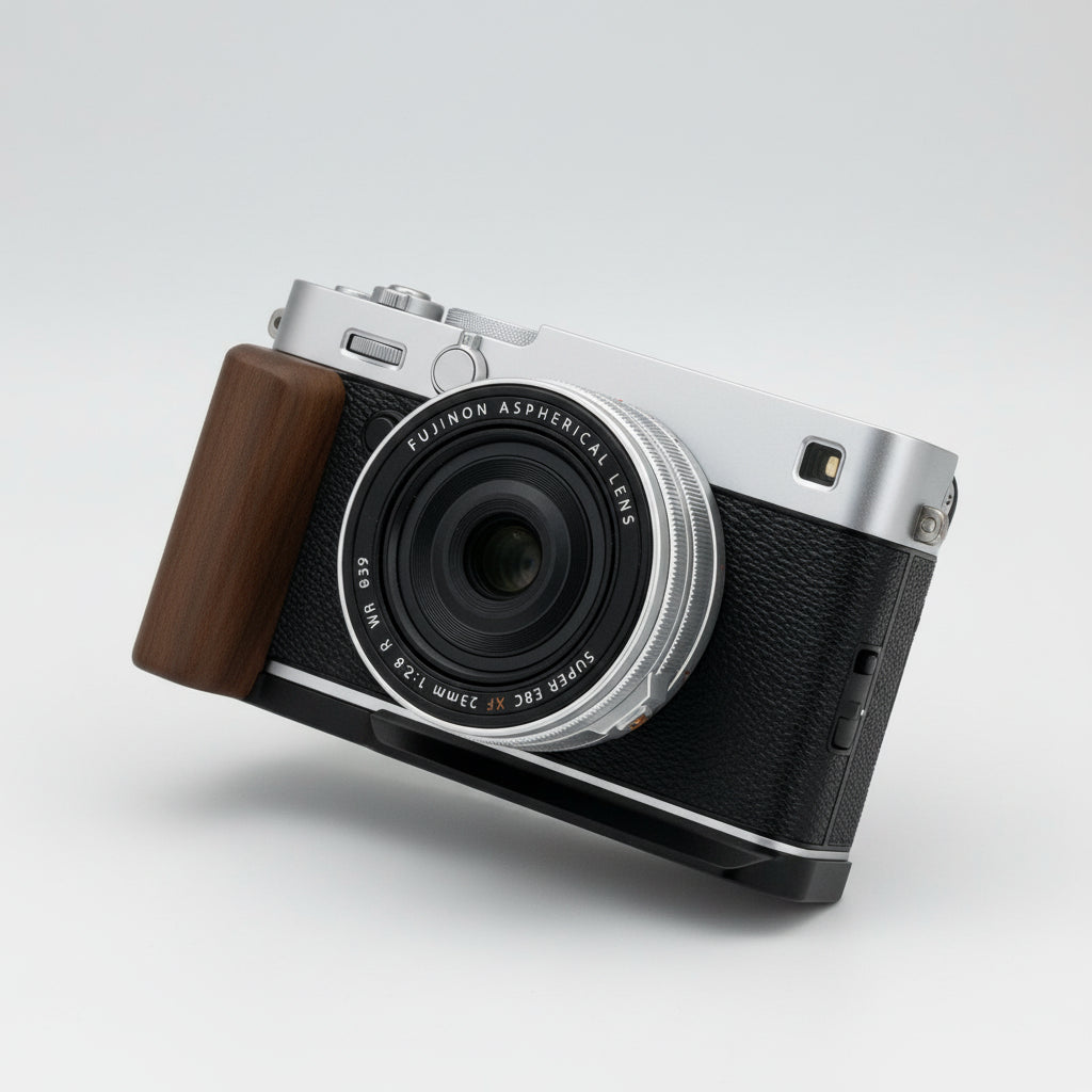 Fuji XE5 Grip Wood By MS Design (X - E5) - iWoodStore