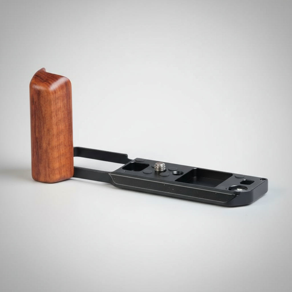 Fuji XE5 Wooden Grip by MS Design – Premium Walnut, Ebony or