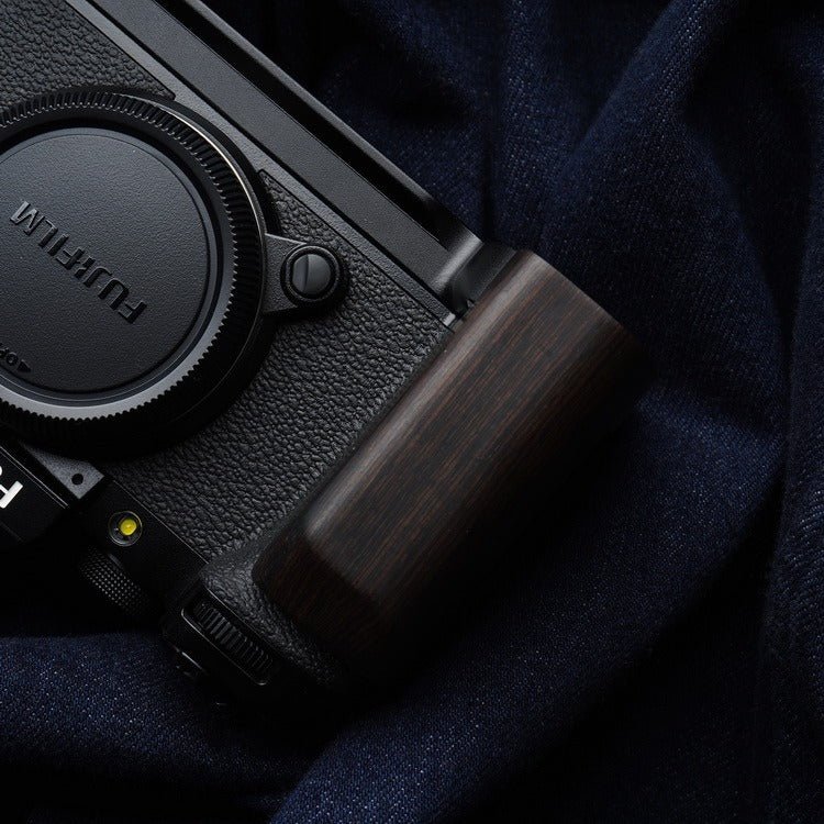 Fuji XS10 Camera Handle X-S10 Hand Grip 📷 Real Wood 🌳