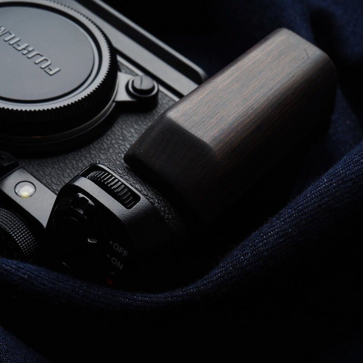 Fuji XS10 Camera Handle X-S10 Hand Grip 📷 Real Wood 🌳