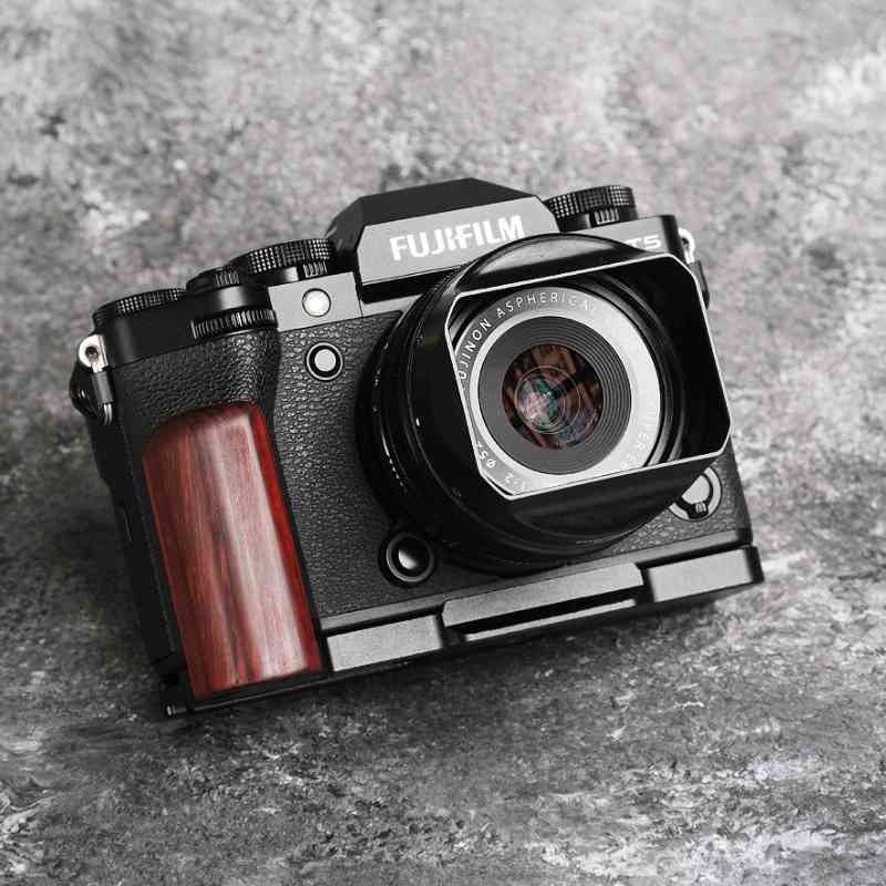 Fuji XT5 Grip Wood MS Design - iWoodStore