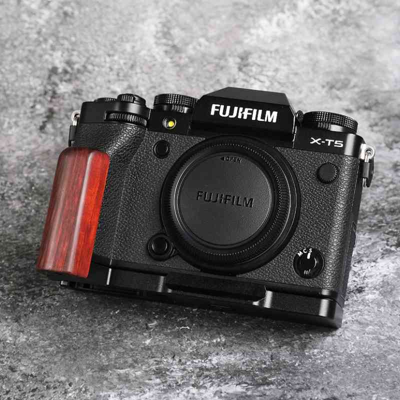 Fuji XT5 Grip Wood MS Design - iWoodStore