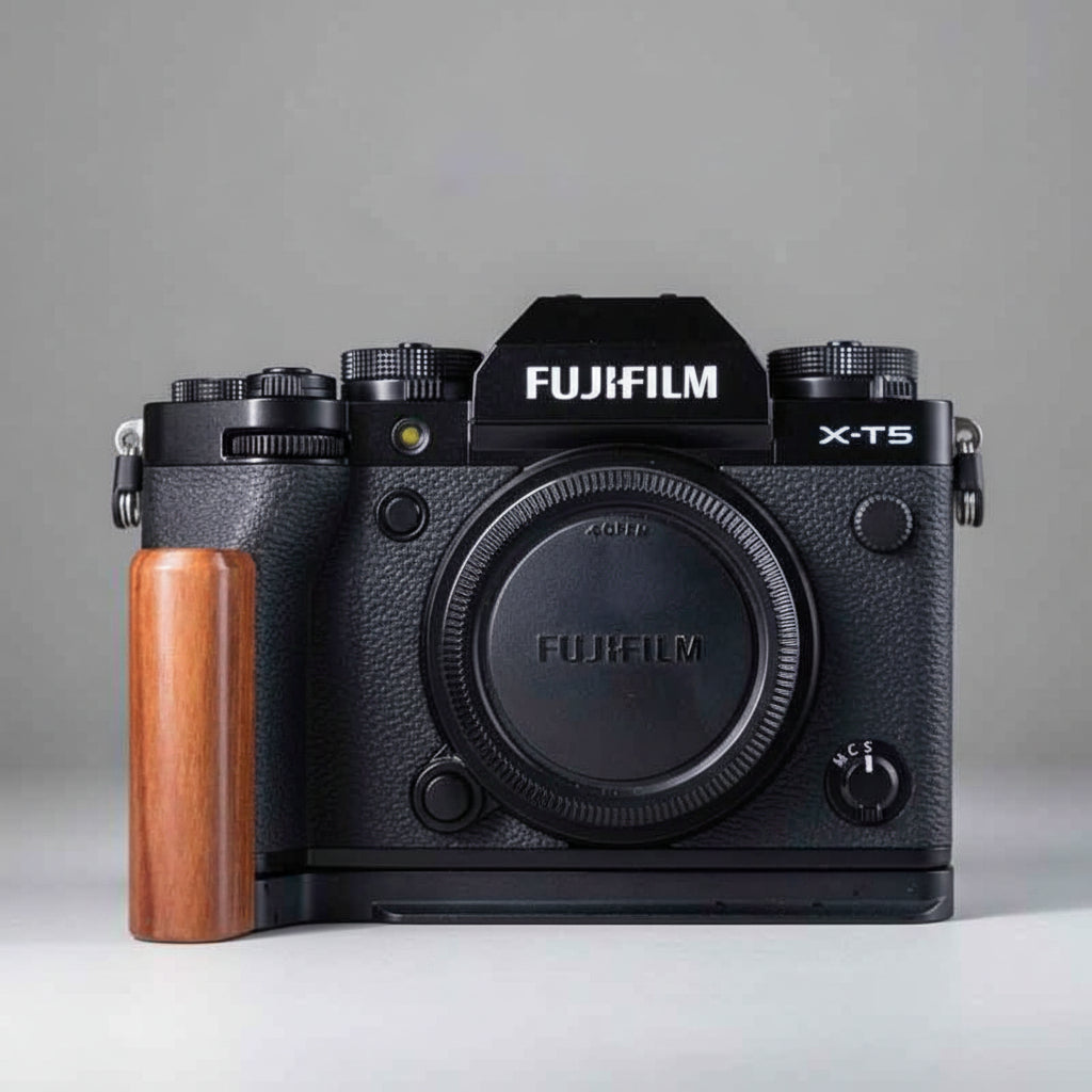 Handcrafted Wood Fuji XT5 Grip 📷 iWoodStore.com 🔥