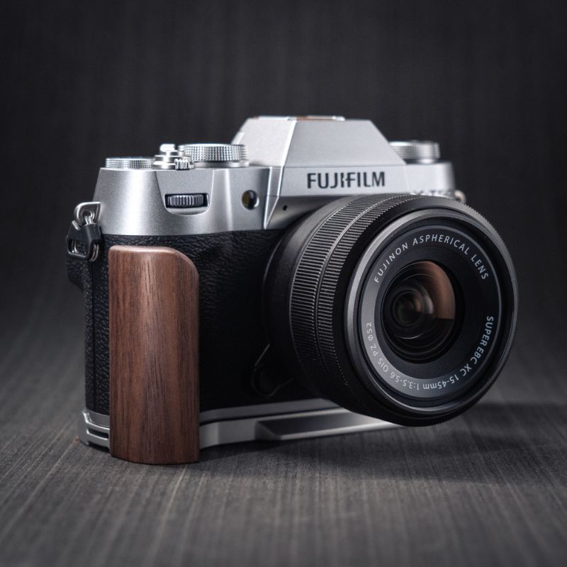 Fuji XT50 Grip Wood YW Design (X - T50) - iWoodStore