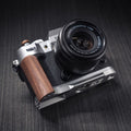 Fuji XT50 Grip Wood YW Design (X - T50) - iWoodStore