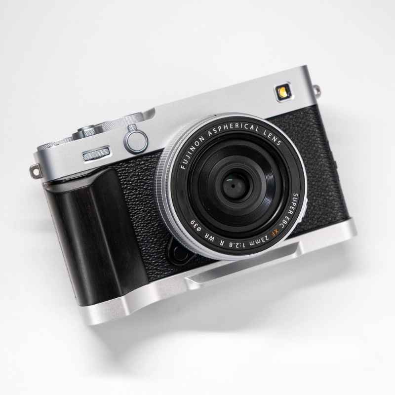 Wooden Fuji XE5 Handgrip – L-Shape Arca by iWoodStore