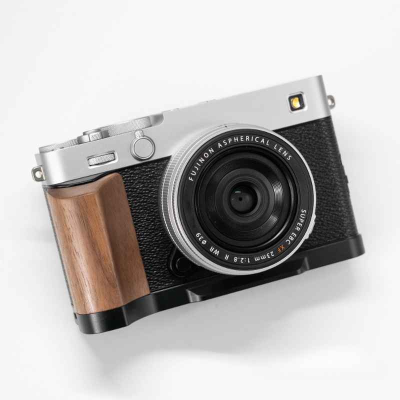 Wooden Fuji XE5 Handgrip – L-Shape Arca by iWoodStore