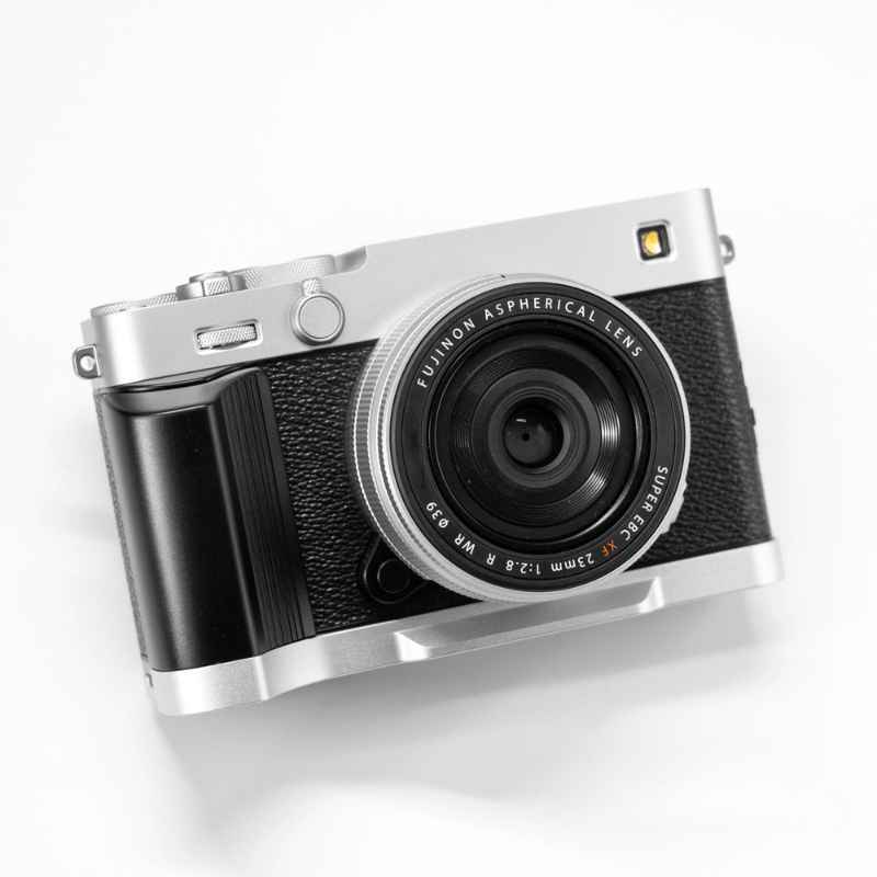 Wooden Fuji XE5 Handgrip – L-Shape Arca by iWoodStore