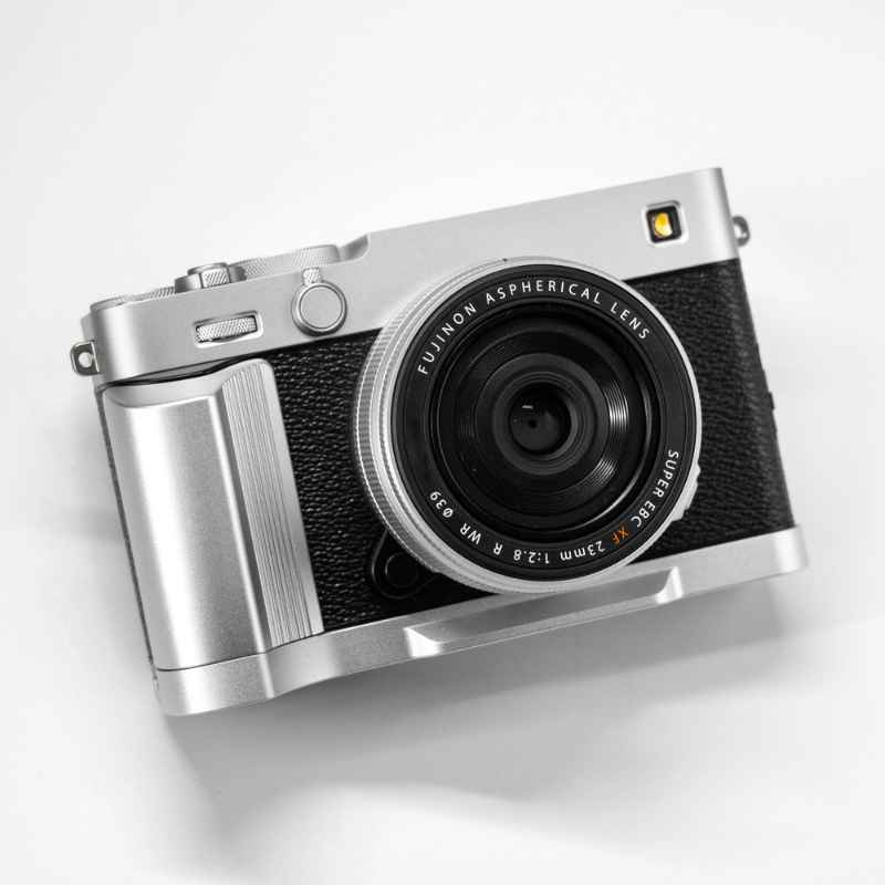 Wooden Fuji XE5 Handgrip – L-Shape Arca by iWoodStore