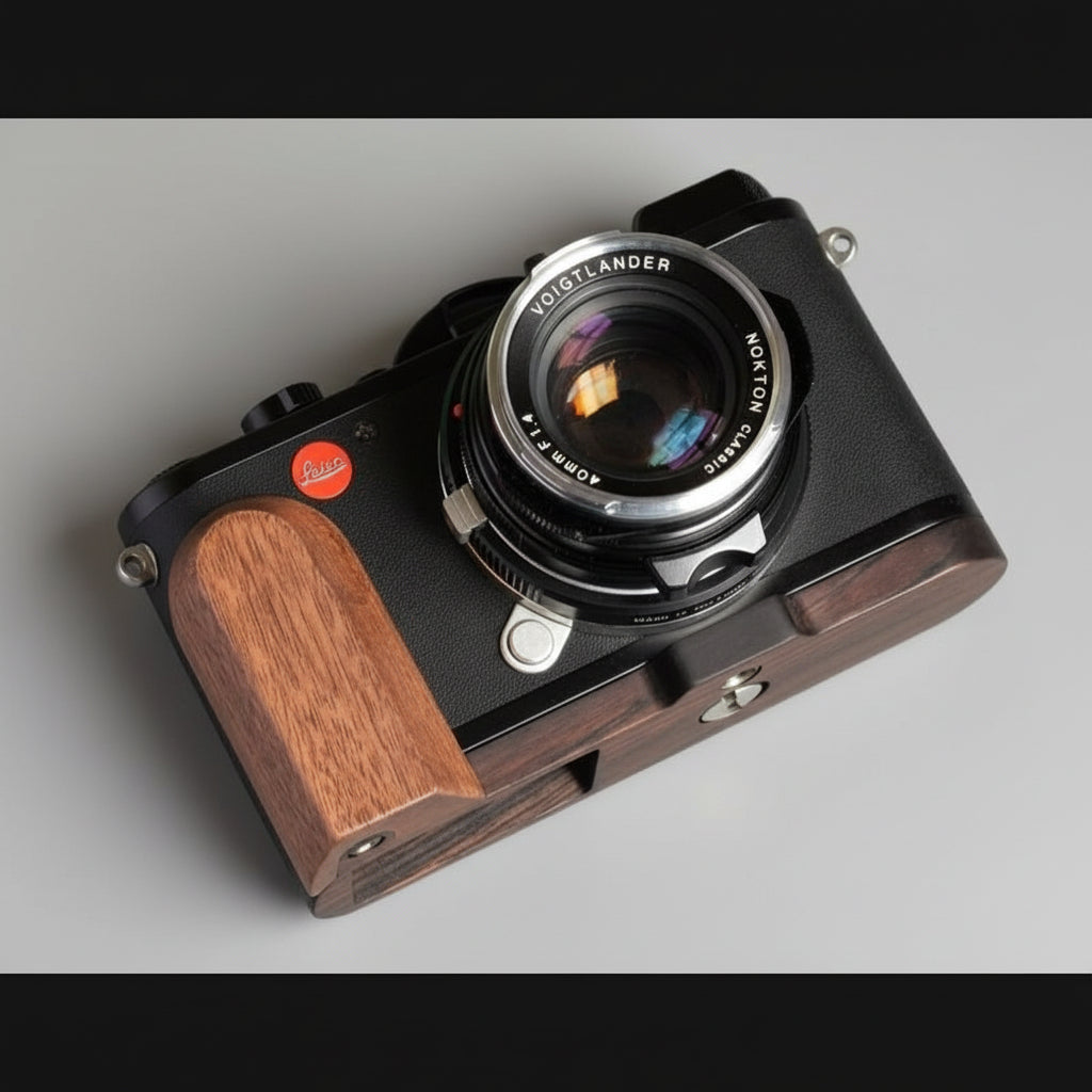 新品 LEICA ライカ CL用 ハンドグリップ（黒檀/エボニー) ユーエヌサテライトショップ / Leica CL用サムグリップ