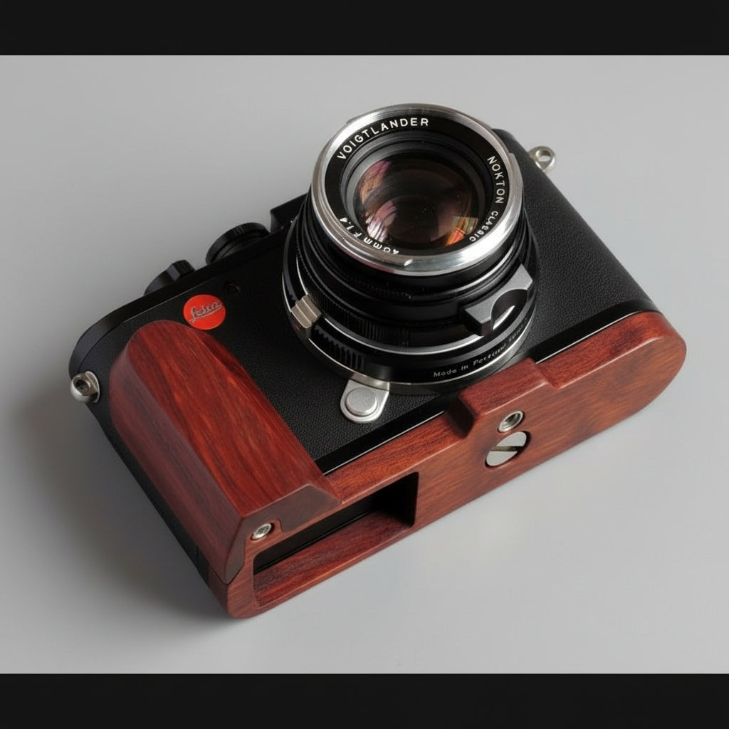 Leica CL Handgrip Handmade Wooden Grip for Superior Comfort