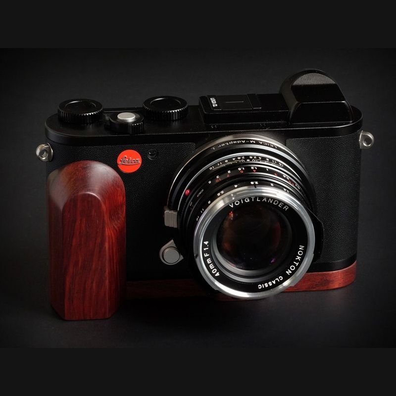 Leica CL Handgrip Handmade Wooden Grip for Superior Comfort