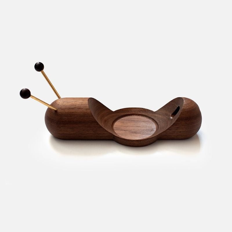 Stylish Snail Style HomePod Mini Docking Station - Wood 🌳🔥