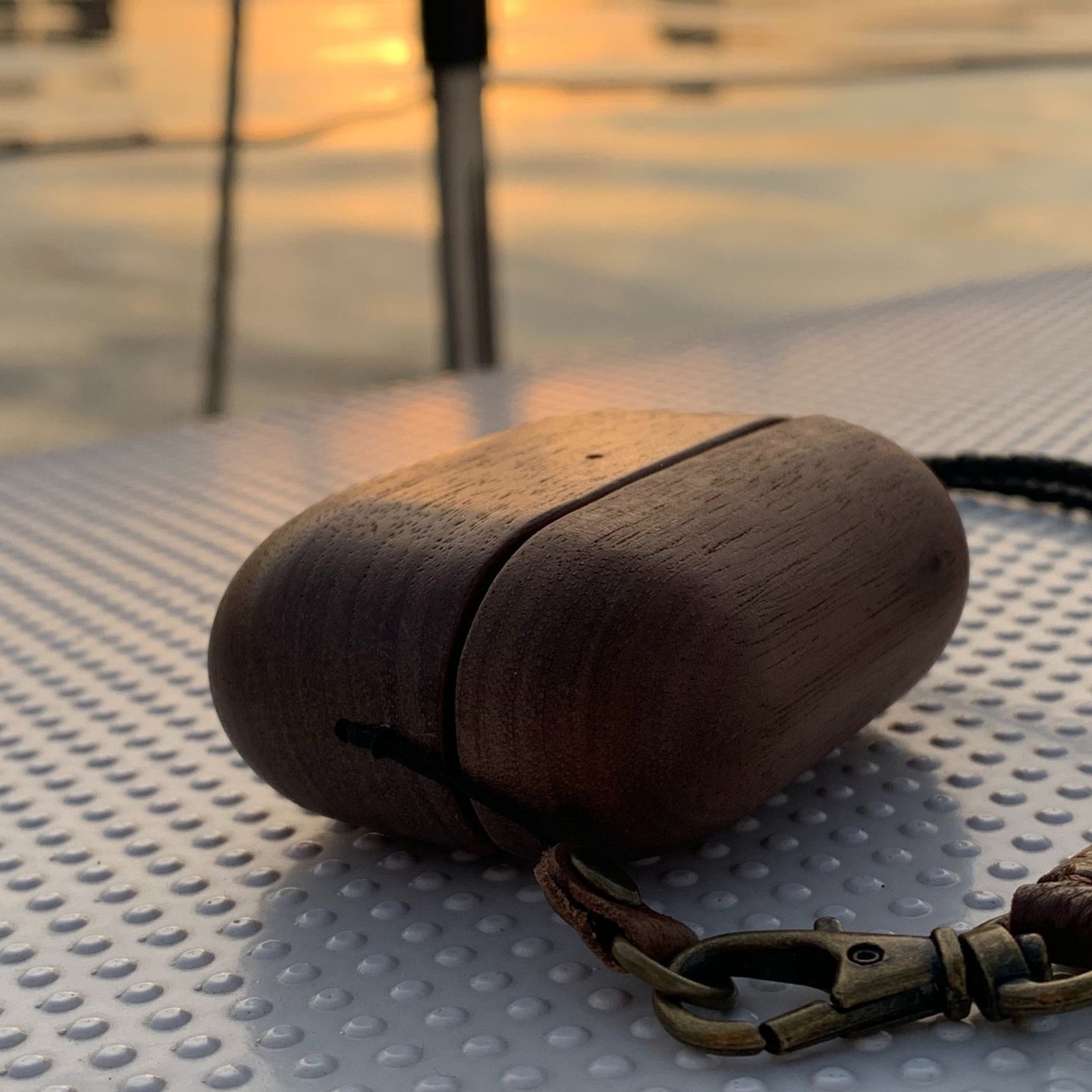 Apple Airpods wooden case