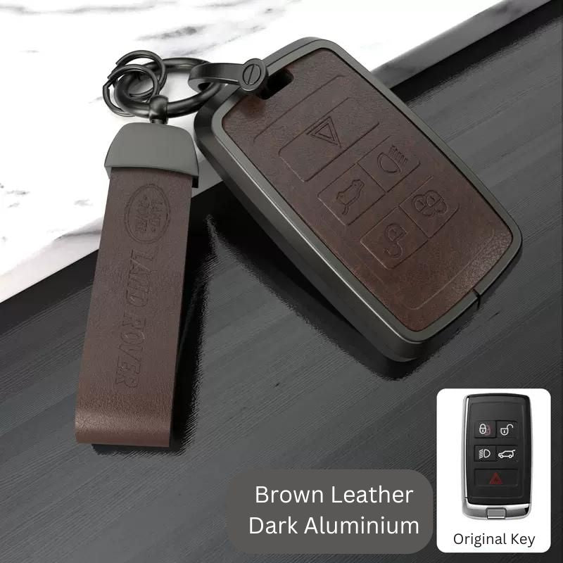 Leather Key Case Shell for Jaguar Land Rover Range Rover 🚗