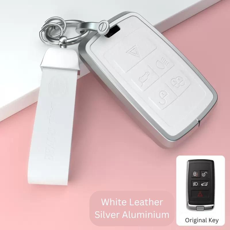 Leather Key Case Shell for Jaguar Land Rover Range Rover 🚗
