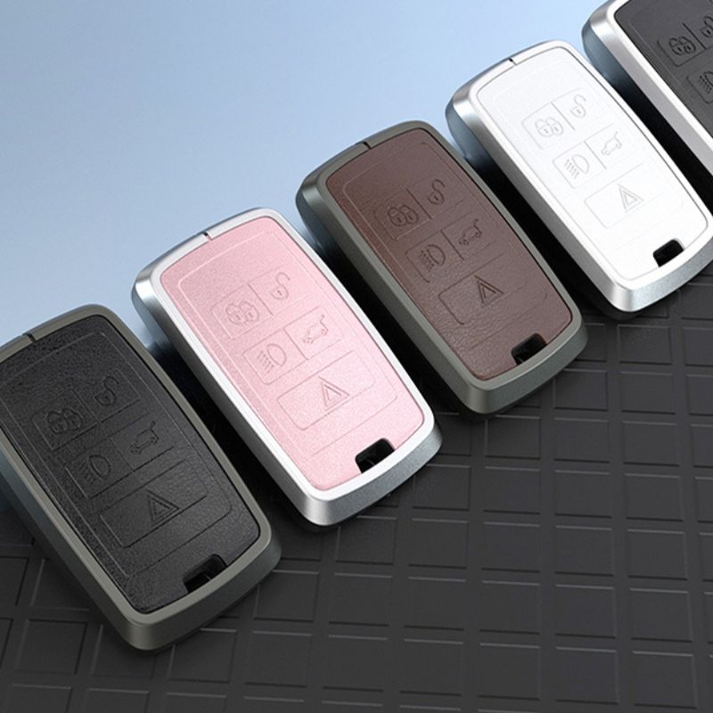 Leather Key Case Shell for Jaguar Land Rover Range Rover 🚗
