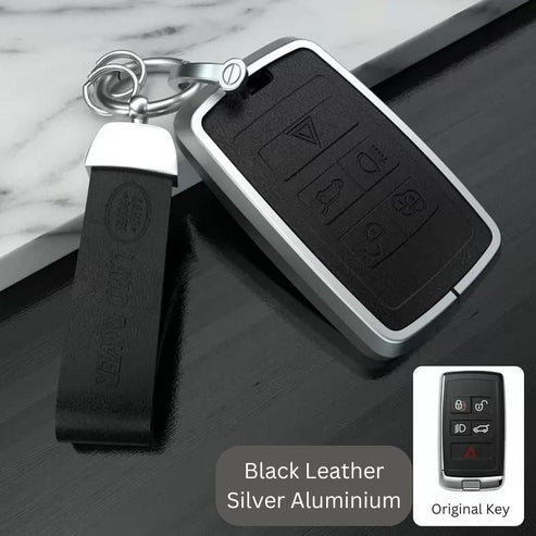 Leather Key Case Shell for Jaguar Land Rover Range Rover 🚗