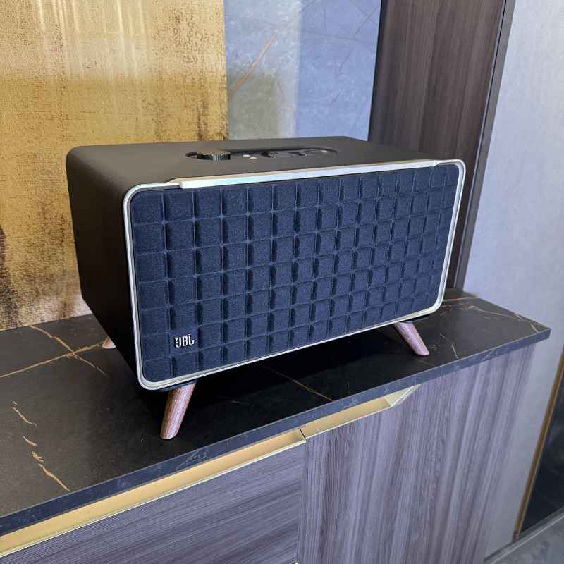 JBL Authentics 300 500 Desk Speaker Stand - iWoodStore