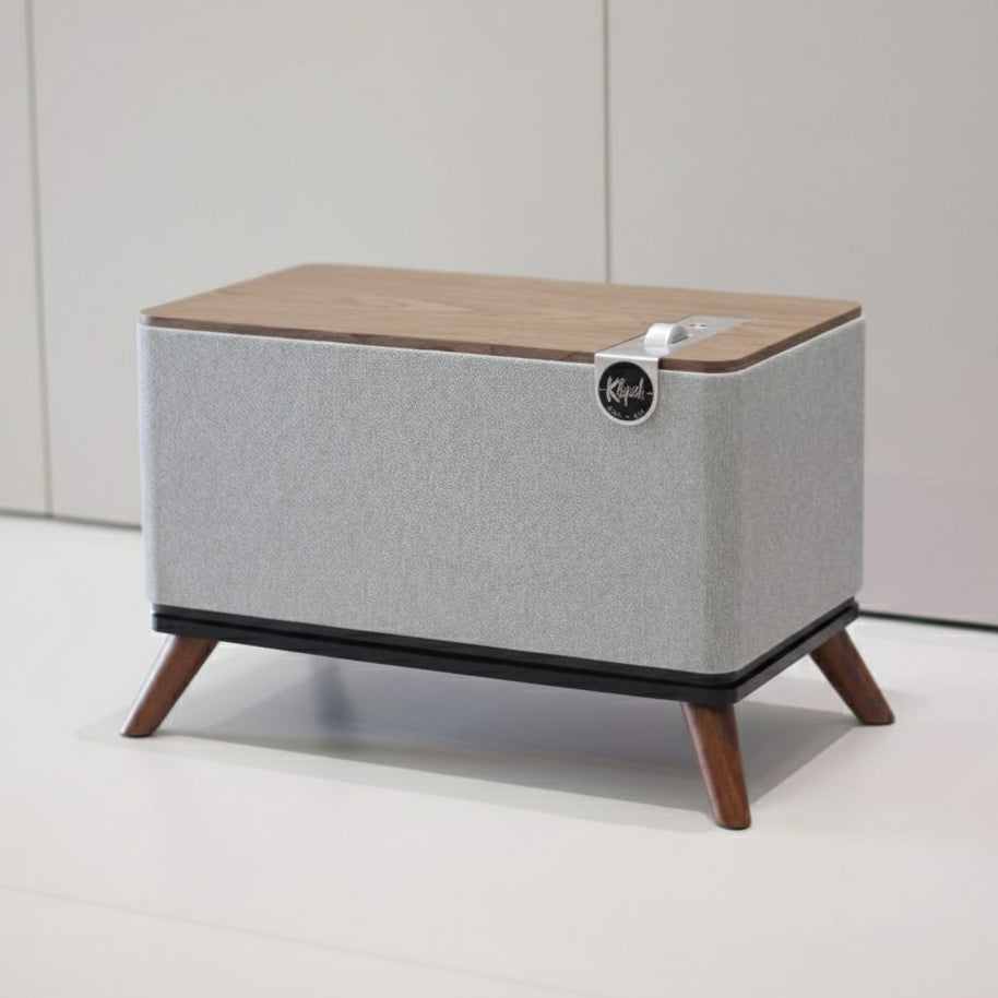 Klipsch Speaker Stand for Desk - Premium Walnut Construction