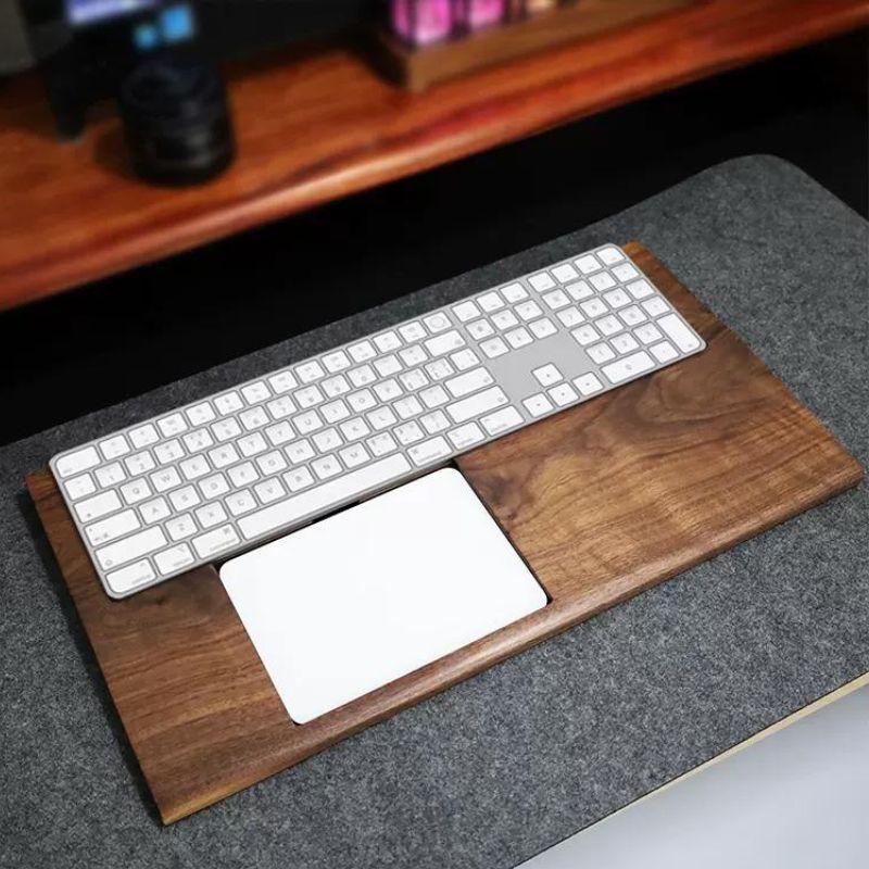 Large Magic Keyboard Trackpad Tray - iWoodStore