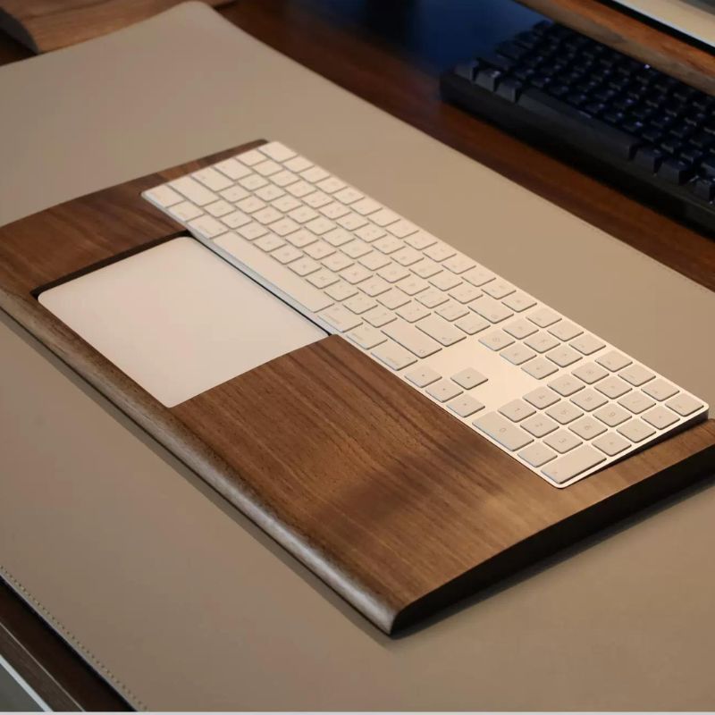 Large Magic Keyboard Trackpad Tray - iWoodStore