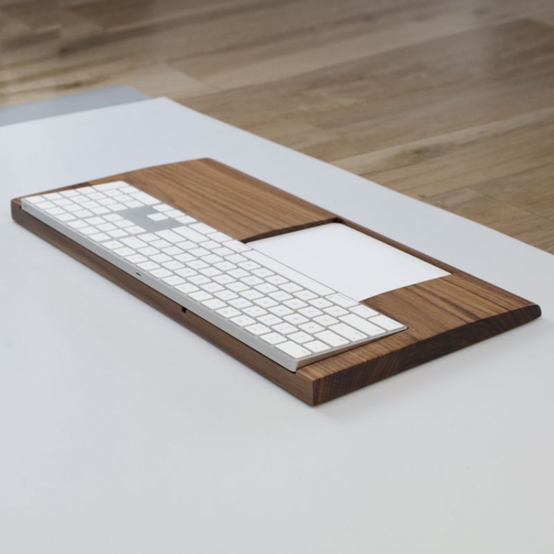 Large Magic Keyboard Trackpad Tray - iWoodStore