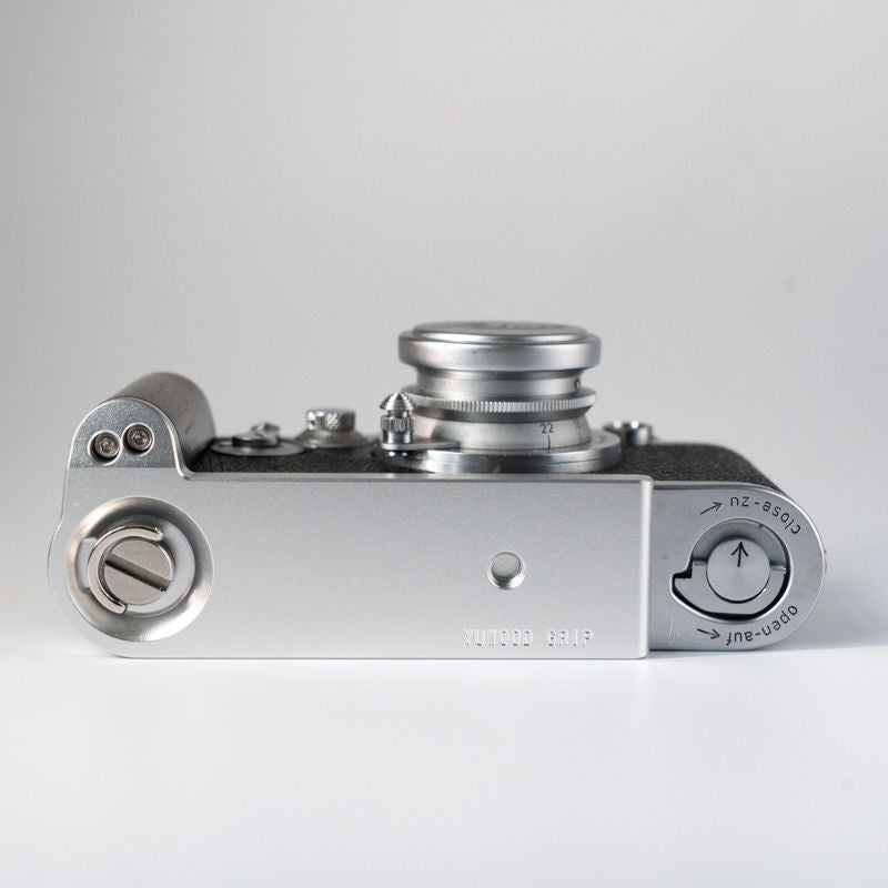 ライカ バルナック 3f/3g用ウッドグリップ📷 撮影体験を向上