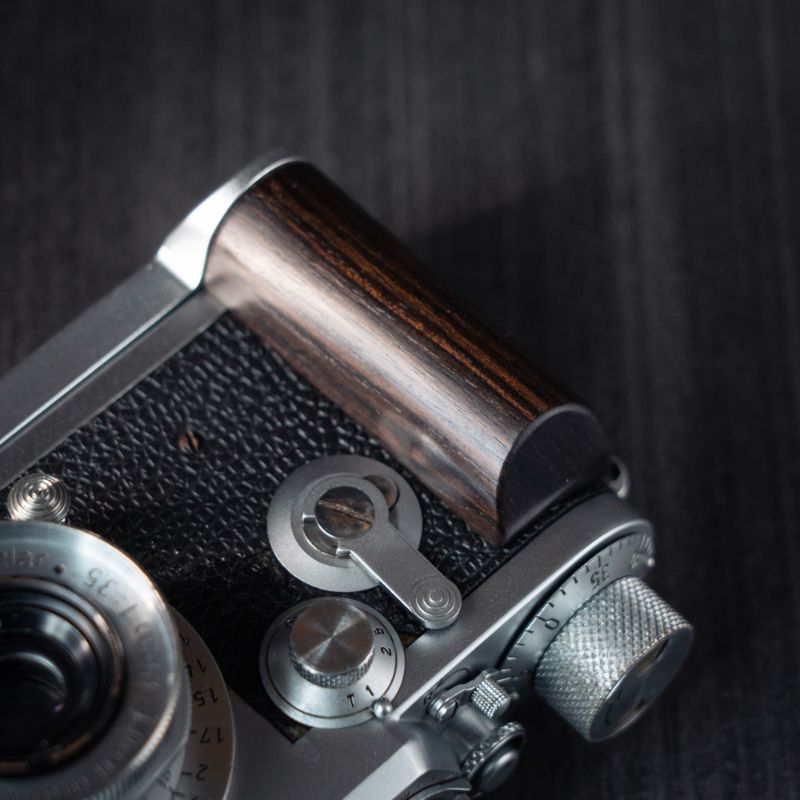Leica barnack Ⅲa 本体のみ Leica Barnack IIIF / Real leather skin : LEICA CASES & STRAPS by