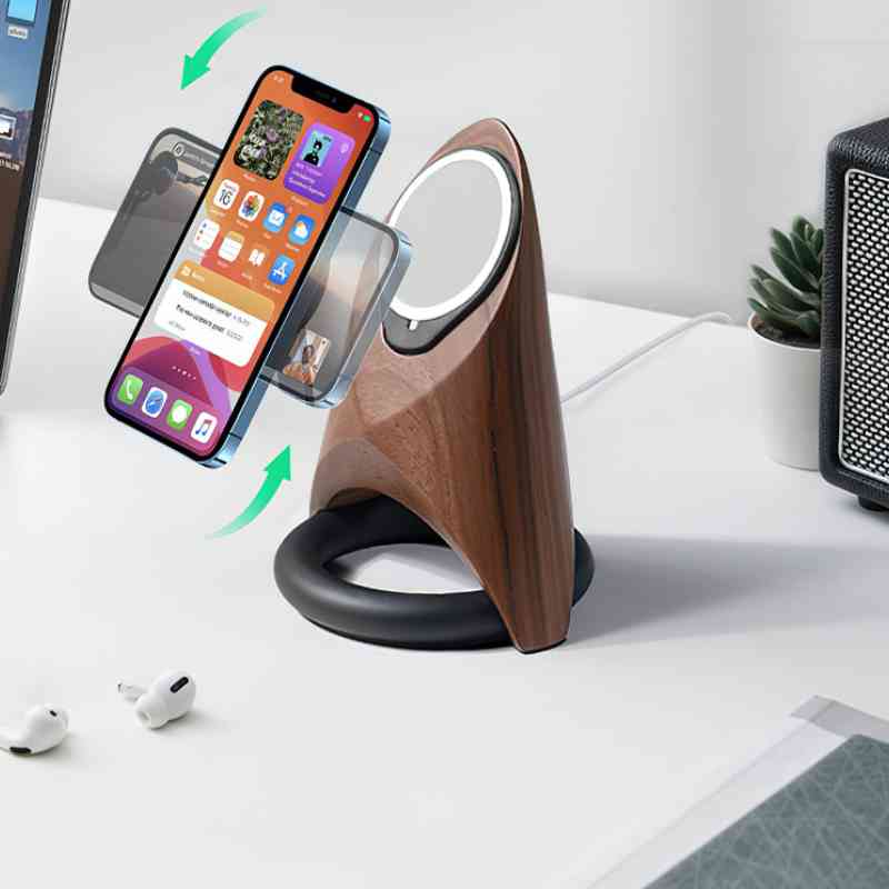 Magsafe Holder Vertical Stand - iWoodStore