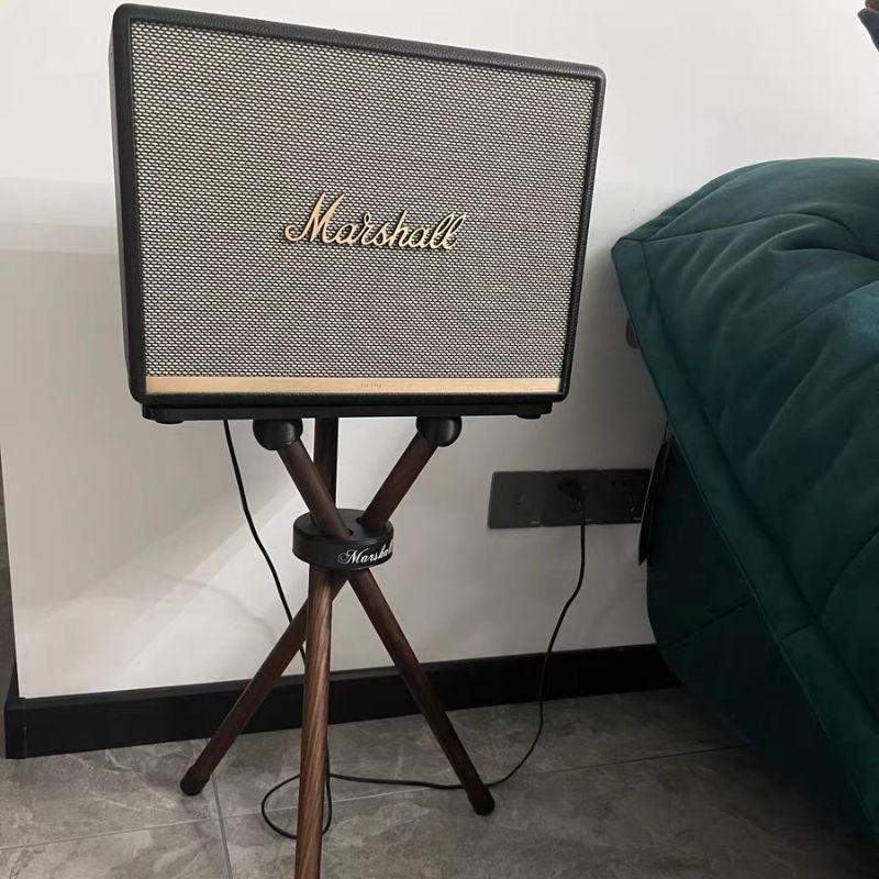 Marshall Speaker Stand Holder - Customizable Wood Finish