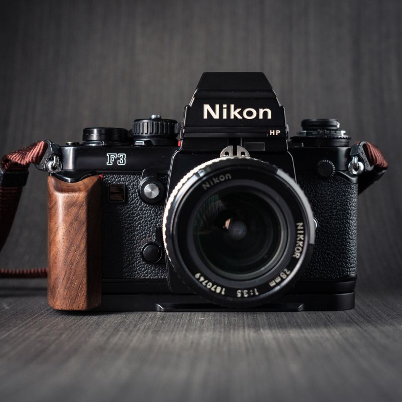 Nikon F3 Premium Wood Grip 📷 Enhance Your Experience