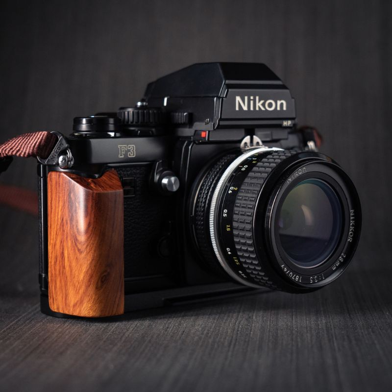 Nikon F3 Premium Wood Grip 📷 Enhance Your Experience