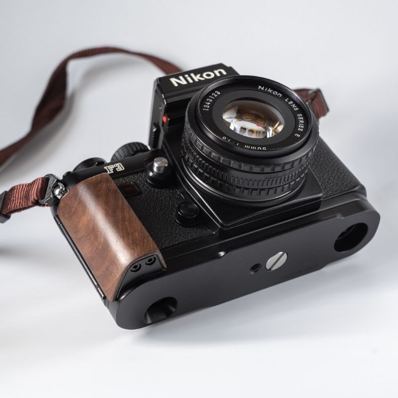 Nikon F3 Premium Wood Grip 📷 Enhance Your Experience