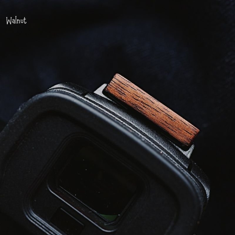 Nikon Z5 Z6 Z50 Wood Hot Shoe Cover - Handcrafted Protection
