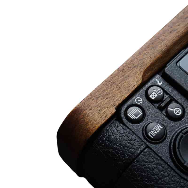 Nikon Z5 Z6II Z7II Grip Base Plate Wood - iWoodStore