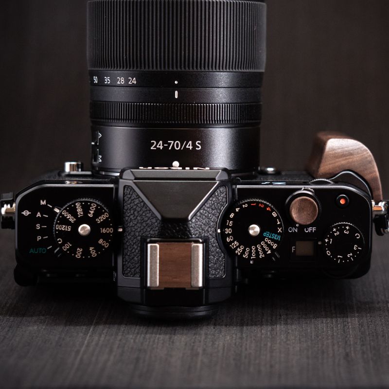 Nikon ZF Hotshoe Cover Shutter Button Set Leica Q3 Fujifilm - iWoodStore