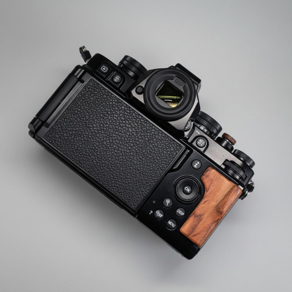 Nikon ZF サムレストグリップ - Nikon ZF カメラに最適な木製サムレスト