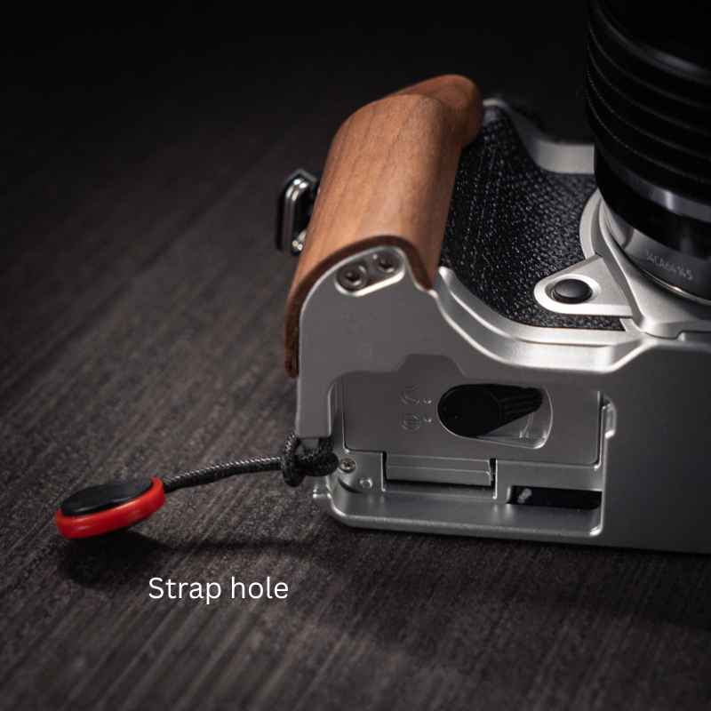 YUWOODGRIP FOR OM SYSTEM OM-5Ⅱ OM-System OM5II Wooden Camera Grip | Premium Handmade Grip by
