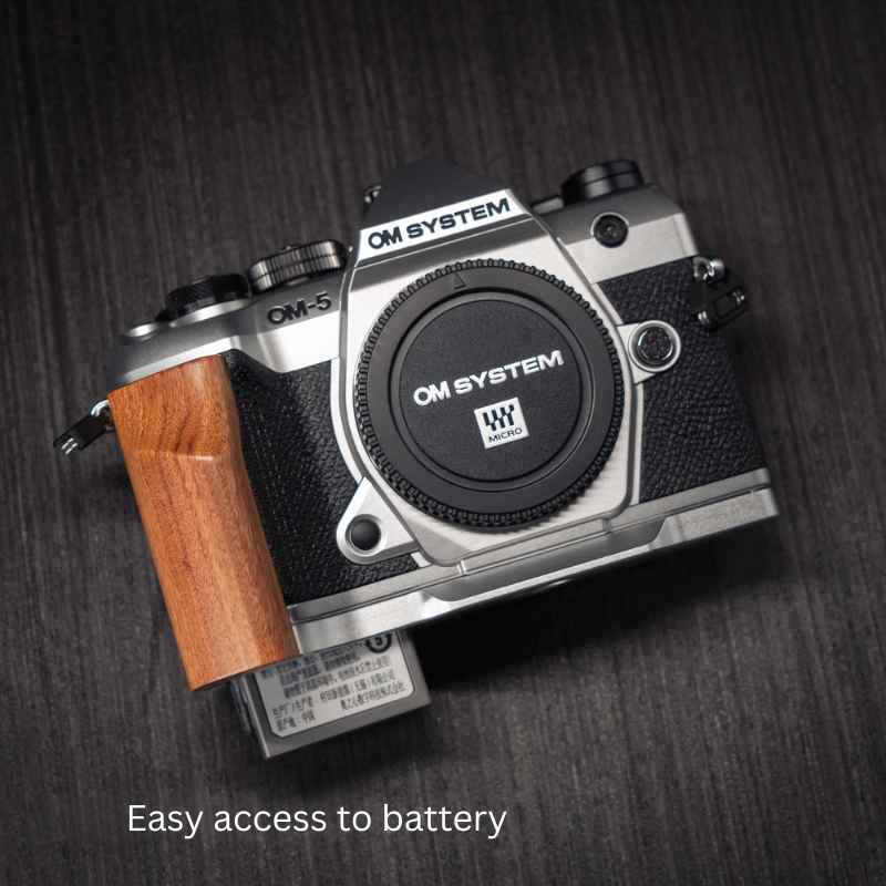 OM - System OM5II Grip Wood YW Design (OM - 5 Second Generation) - iWoodStore