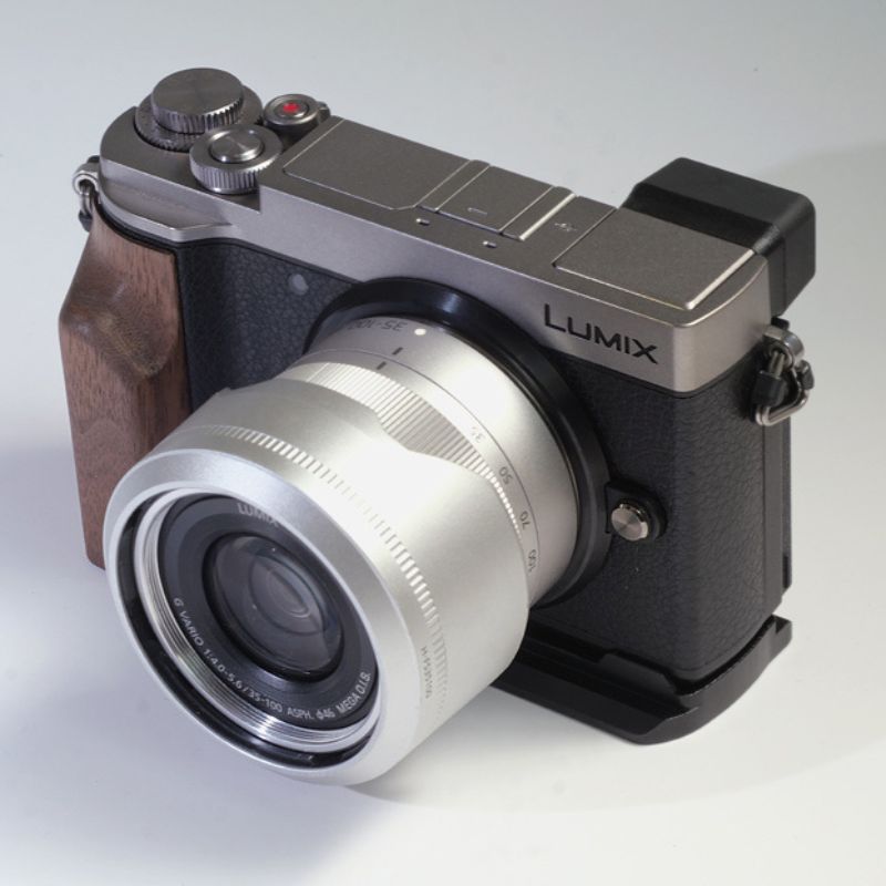 Premium Wooden Hand Grip for Panasonic Lumix GX9
