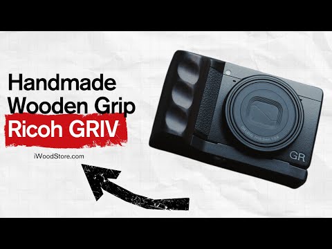 Wooden Grip for Ricoh GR4 – Premium Ergonomic Handgrip