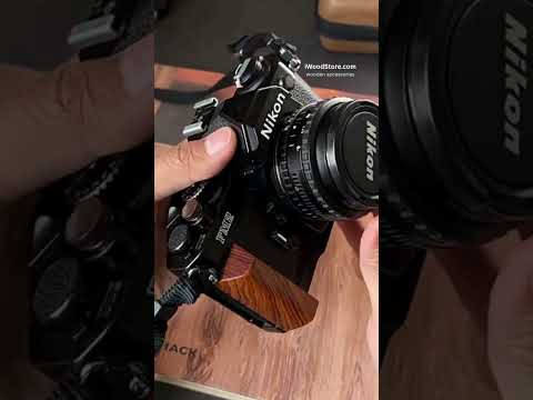 Nikon FM2用木製グリップ：スタイルと機能